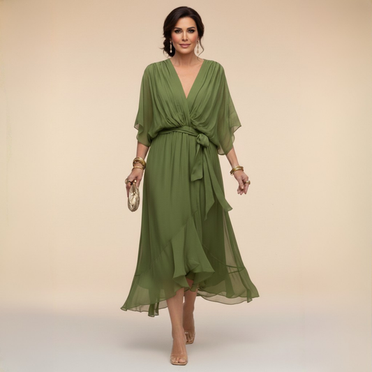 Serena | Robe Chiffon Élégante