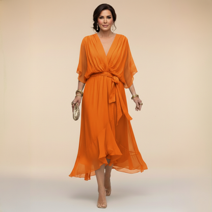 Serena | Robe Chiffon Élégante