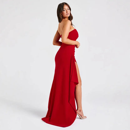 Axelle |  Robe Élégante à Une Épaule